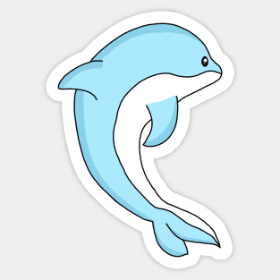 Baby-Blue Dolphin | Sticker Collection Sticker